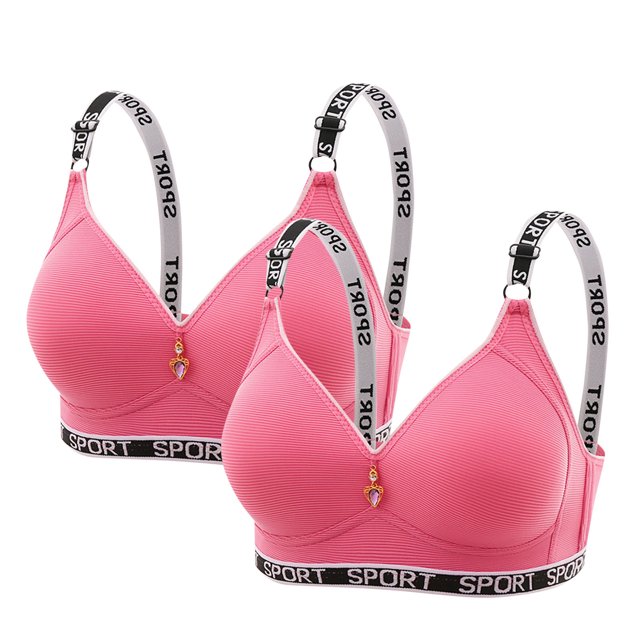 2PC Women's Everyday Bralette - Snug & Firmer Support Bra | Curvy Look Enhancer, Fully Stretchable & Shape-Retaining for All Ages