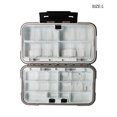 thumbnail image 3 of yingyy Tackle Box Portable Syurdy ABS Carpe Appâts de Pêche Boîtes Multifonctionnelle Étui de Rangement Professionnel BaitContainer L Gris, 3 of 6