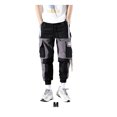 thumbnail image 2 of keepw Multi-pocket Casual Pants For Men - Comfortable And Stylish Harem Trousers Wide Application D264black M 1Set, 2 of 6