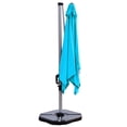 thumbnail image 3 of Patiojoy 10' Market Umbrella Outdoor Patio Square Offsete Blue, 3 of 6