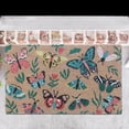 thumbnail image 3 of Coir Door Mat Garden Butterflies 18 X 30, 3 of 3
