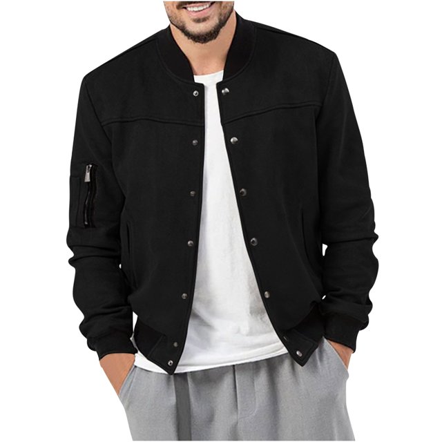 XZNGL Pullover Sweater Stand Collar Elastic Solid Color Half Sweater for Men Stand-Up Collar Sweater