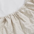 thumbnail image 4 of George Baby Neutral Organic Cotton Flannel Crib Sheets (2 Count), 4 of 7
