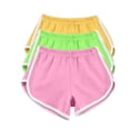 thumbnail image 1 of Timegard 3pc Womens Yoga Short Elastic Waisted Summer Athletic Running Active Sports Shorts Sweatshorts, 1 of 7