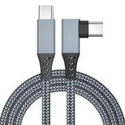 LSLJS 6M/20FT Type C To Type C Cable Right Angle 5A Super Fast Charging USB C Cable, DatCable