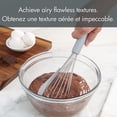 thumbnail image 2 of Mainstays 12 Inch (30 cm) Stainless Steel Whisk with Scraper, Grey, 2 of 8