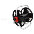 thumbnail image 4 of Garden Hose Reel Cart, Hose Reel Storage Rack Space Saving  for Yard, 4 of 8