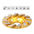 thumbnail image 4 of Amdohai 4in Diamond Segment Grinding Wheel Angle Grinder Disc for Granite Stone Marble Masonry Concrete Cut, 4 of 7