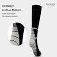 thumbnail image 4 of 6 Paires de Bas de Compression pour Femmes Hommes Circulation 20-30 mmHg Bas de Compression pour Course Infirmière Enflure Voyage Vol, 4 of 7