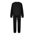 thumbnail image 3 of Cameland Jogging Suits For Womens 2 Piece Long Sleeve Sweat Suit Solid Color Winter Fleece Tracksuits, 3 of 7