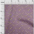 thumbnail image 2 of oneOone Rayonne Violet Tissu Matière de Robe Tissu Imprimé Tissu au Mètre 56 Pouces de Large, 2 of 4