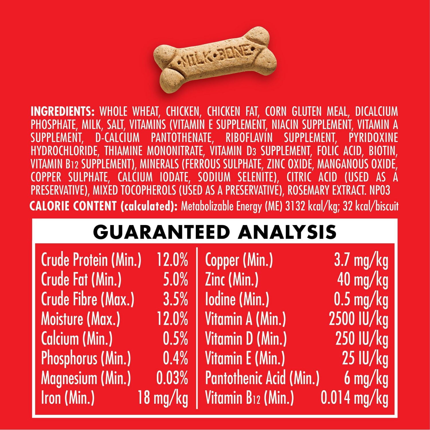 Milk-Bone biscuits moyens originaux
