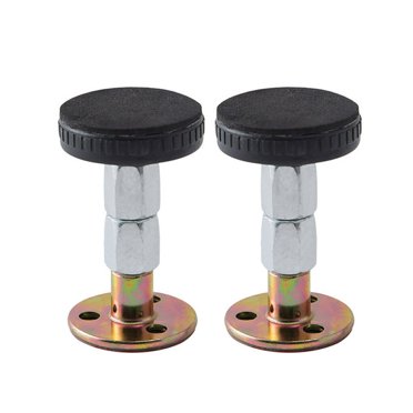 MesaSe 2 Pcs Outils Anti-Vibration pour Cadre de Lit Butées Réglables pour Tête de Lit Fixateur Support de Chevet Stabilisateur L
