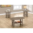 thumbnail image 2 of Monarch Specialties Table Set, 3pcs Set, Coffee, End, Side, Accent, Living Room, Laminate, Brown, Transitional, 2 of 2