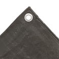 thumbnail image 5 of Sunnydaze Bâche de Protection Réversible en Plastique Polyvalente et Robuste pour l'Extérieur - 8 Pieds x 10 Pieds - Gris Foncé, 5 of 5