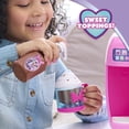 thumbnail image 4 of Disney Jr. Minnie Mouse Rise & Shine Bowrista Set, 25 cm Play Espresso Machine, Ages 3 and Up, 4 of 6