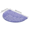 thumbnail image 2 of Carpet - Half Round Bathroom Rug for Comfort Durable Thickened Furry Soft and Machine Washable Bath Mat for Everyday Use, 2 of 7