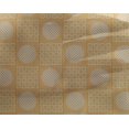 thumbnail image 4 of oneOone Georgette Tissu Viscose Rayure & Cercle Patchwork Tissu Imprimé par Yard 42 Pouces de Large, 4 of 4