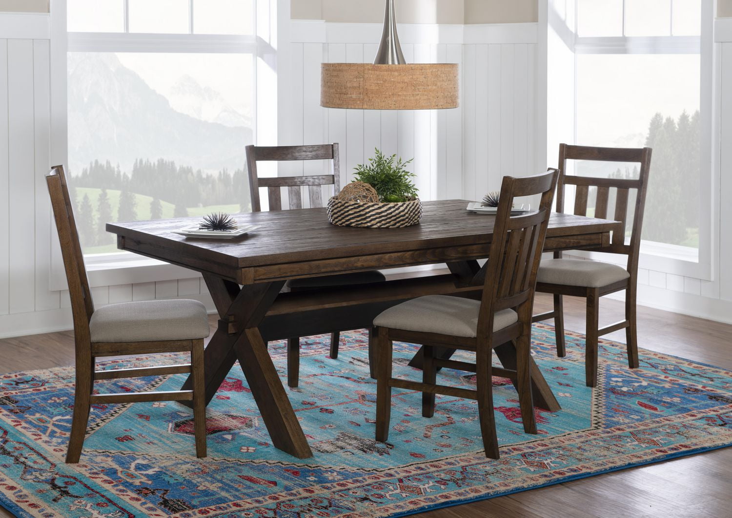 Padilla Side Chair, Brown (Set of 2)