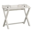 thumbnail image 2 of OSP Home Furnishings Barton Writing Desk, White Wash, 2 of 5