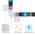 thumbnail image 4 of Product Category LED Light - Connector Kit Strip 8 for 5050 LED 4Pin Fittings Includes 10mm Strip Compatible Lighting Accessories 75PCS, 4 of 6