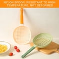 thumbnail image 3 of TopLLC Kitchen Accessories, Kitchen Essentials, Kitchen Tools Kitchen Silica Gel Big Colander Kitchen Large Lo Mein Big Colander Household Long Handle Round Strainer Drain spoon, 3 of 6