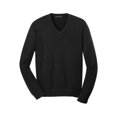 thumbnail image 1 of Port Authority V-Neck Sweater - Black - Small, 1 of 1