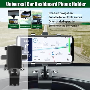 EGNMCR Voiture Accessoires extérieurs Tableau de bord universel de voiture 360° Rotation Support de téléphone mobile Support de support de téléphone