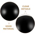 thumbnail image 3 of Minkissy Garden Reflection Ball Stainless Steel Sphere Polished Finish for Homeowners 1Set, 3 of 8