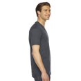 thumbnail image 2 of American Apparel Fine Jersey V-Neck Tee, XXS, Asphalt, 2 of 2