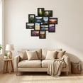 thumbnail image 1 of LEDREM 12-Pack 4x6 Wall Collage Photo Frames, Multi-Picture Display with Glass Front, Easy Assembly, Ink Black, 1 of 7