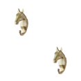 thumbnail image 3 of Wweixi Coat Hooks Easy To Install And Wide Application For Added In Daily Life golden(horse) 2Set, 3 of 6
