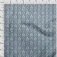 thumbnail image 3 of oneOone Viscose Chiffon Fabric Paisley Ikat Print Fabric BTY 42 Inch Wide, 3 of 4