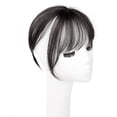 thumbnail image 1 of My Order Naittoop High Temperature Wire Extension Natural Black Wig Female Bangs Hair Piece, 1 of 5