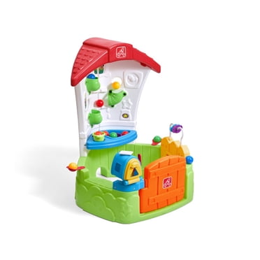 Step2 Multicolor Toddler Corner Playhouse Includes 15-Piece Accessory Playset for Kids Ages 1 Year and up