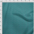 thumbnail image 3 of oneOone Cotton Poplin Fabric Leaves & Paisley Block Print Sewing Fabric BTY 56 Inch Wide, 3 of 4