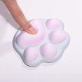 thumbnail image 4 of Small Cats Paw Mouse Pad With Wrist Support Cushion Soft Silicon WristRest Mousepad Ergonomic Computer Mouse Pads, 4 of 6