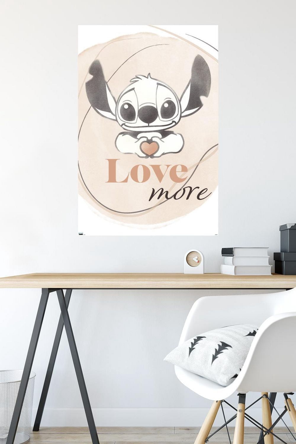 Disney Lilo and Stitch - Love More Wall Poster, 22.375" x 34"