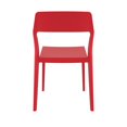 thumbnail image 4 of Siesta Chaise de Salle à Manger pour la Neige, Rouge (Ensemble de 2), 4 of 13
