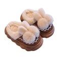 thumbnail image 1 of Pantoufles pour Fille Ohufall Hiver Enfants Ajout Peluche Antidérapantes Gardent au Chaud Pantoufles de Maison, 1 of 6