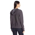thumbnail image 2 of Hanes Womens ComfortSoft EcoSmart Full-Zip Hoodie Sweatshirt, L, Slate Heather, 2 of 2