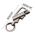 thumbnail image 2 of Ensemble de 2 Porte-Clés Réutilisables Assortis – Briquet en Métal Portable pour Allumer des Flammes, pour Équipement de Camping et de Randonnée en Plein Air, 2 of 3