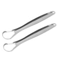 thumbnail image 2 of Tongue Cleaner, Tongue Scraper Stainless Steel Portable Compact  For Men For  Clinic For Home Travel For Women L,S, 2 of 8