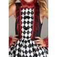 thumbnail image 3 of Kid's Burgundy Harlequin Costume, 3 of 7