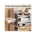thumbnail image 4 of Refurbished Gotham Steel 6148 18 Piece Aluminum Ceramic Nonstick Detachable Handle Cookware Set in Cream, 4 of 4