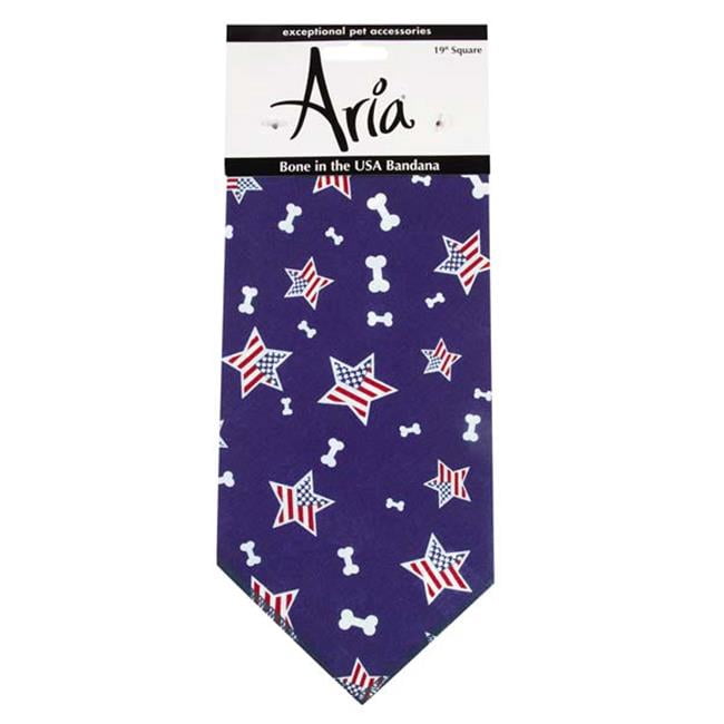 Aria North  Bone in the USA Bandana Navy
