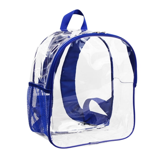 LSLJS Sacs à Dos Transparents pour l'École Sac à Dos Transparent avec Fonction de Sac à Dos Visible pour Étudiant Sac à Dos d'Extérieur Sac de Rangement Multi PVC Sac à Livres Transparent Sac à Dos de Voyage