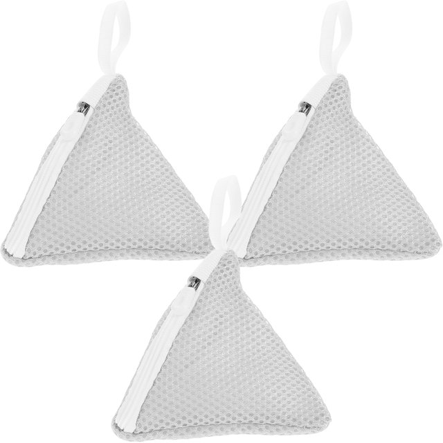 Shisuyan 3pcs Mini Mesh Laundry Bags Washing Machine Wash Pouch Small Socks Underwear Wash Bags