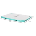 thumbnail image 3 of Outsunny 8' x 6' Water Inflatable Floating Dock with Air Pump, Blue&Green, 3 of 10