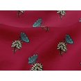 thumbnail image 4 of oneOone Viscose Jersey Fabric Floral & Block Decor Fabric Printed BTY 60 Inch Wide, 4 of 4